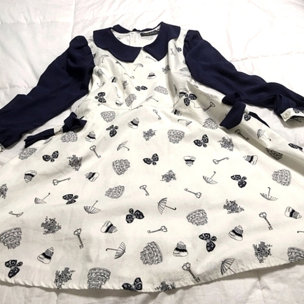 Alice In Wonderland Dress Alice Tea Party Dress For Girls Halloween Dress Kids